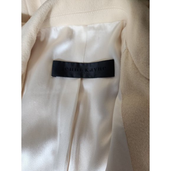 Jenni Kayne Wool Neutral Cream Blazer Jacket Small - Picture 6 of 7